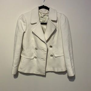 Banana republic white blazer